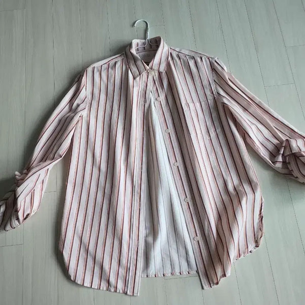 [BUNJANG] Time Striped Shirt / 스트라이프 타임셔츠