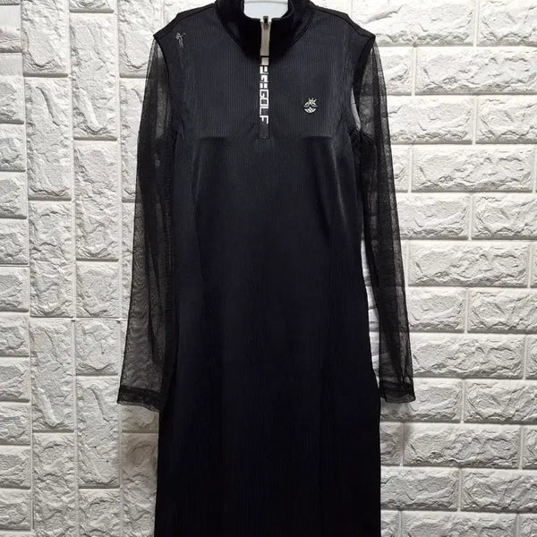 [BUNJANG] LPGA Black Golf Dress Size 90 / LPGA  블랙 골프웨어 원피스90