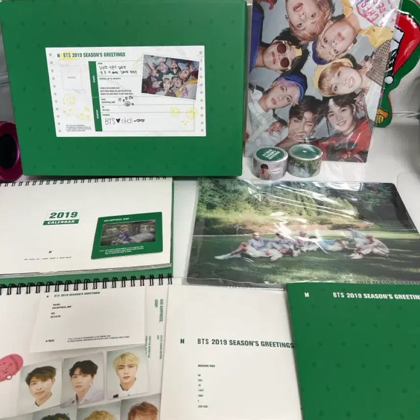 [BUNJANG] BTS 2019 Season's Greetings Set / 방탄소년단 2019 시즌 그리팅 세트