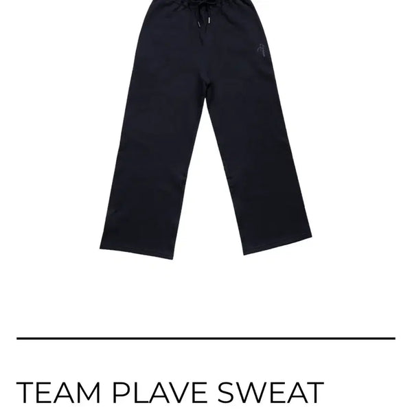 [BUNJANG] PLAVE Team PLAVE Sweatpants Navy L / 플레이브 팀플레이브 팬츠 네이비 L 미개봉