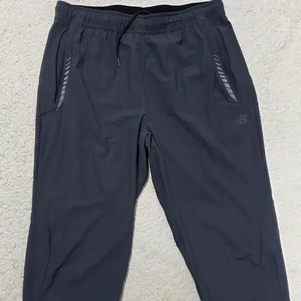[BUNJANG] New Balance Men's 7/10 Cooling Nylon Pants (Size 85/33-34) / 뉴발란스쿨냉감남성7부바지(85)33-34