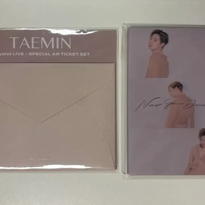 [BUNJANG] Taemin Beyond Live AR Ticket + Postcard Set / 태민 비욘라 AR티켓+엽서 (포카O)