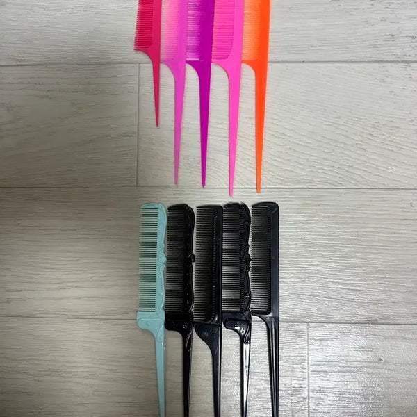 [BUNJANG] Tail Comb 10 Piece Bundle Set / 꼬리빗 10개 일괄 정리