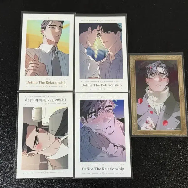 [BUNJANG] Toonique DTR Lucky Draw Clear Photocard / 투니크 디티알 럭드 클리어 포카 포토카드 럭키드로우 디파인더릴레이션십