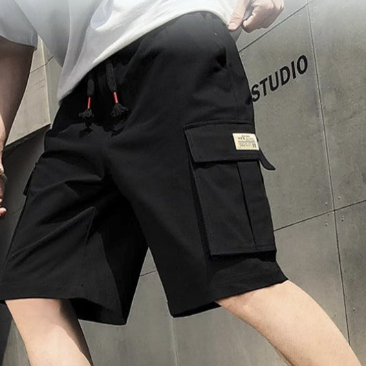 [BUNJANG] Men's Cargo Shorts Summer Casual Half Pants / 반바지 남성반바지 카고반바지 여름반바지 카고팬츠 하프팬츠 새제품