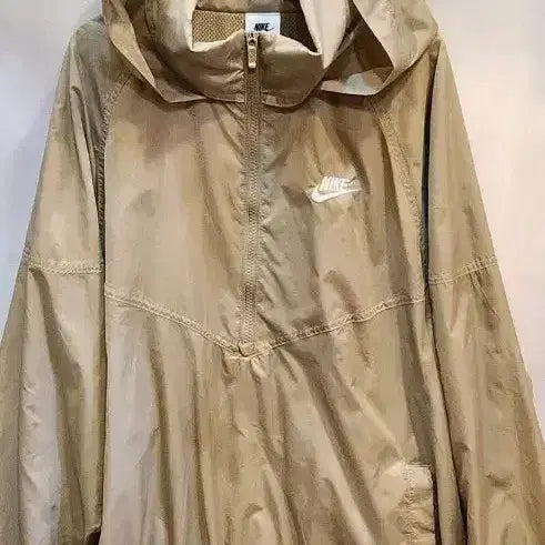 [BUNJANG] Nike Windbreaker Beige / 나이키 바람막이