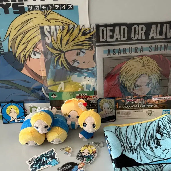 [BUNJANG] Sakamoto Days Asakura Shin Goods Complete Set / 사카모토 데이즈 아사쿠라 신 굿즈 종합 세트