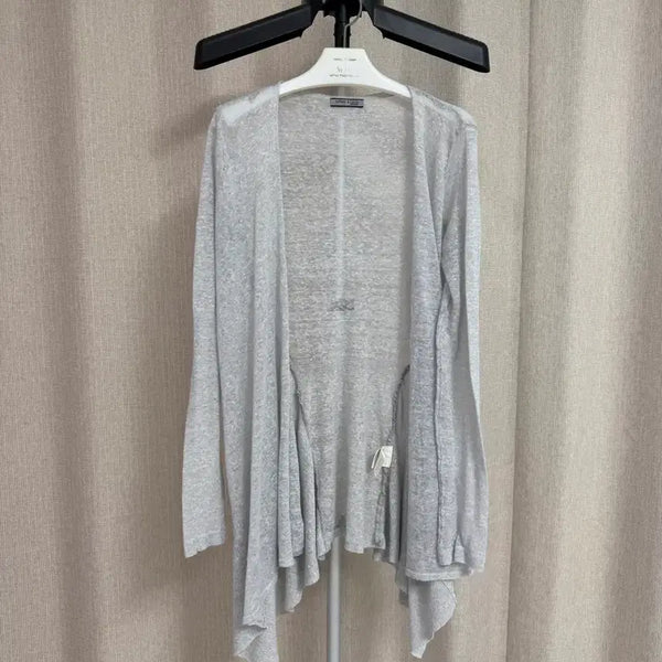 [BUNJANG] Anne Klein Linen Blend Cardigan / 앤클라인 린렌 가디건 55