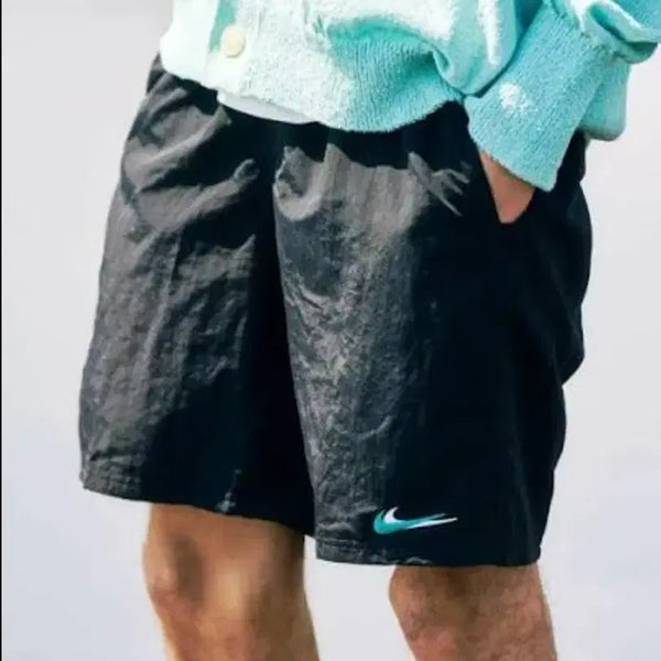 [BUNJANG] Nike x 417 Edifice Swim Shorts (Black / Beige) / L 새제품) 나이키 X 417 에디피스 스윔쇼츠 반바지 ( 블랙 / 베이지 )