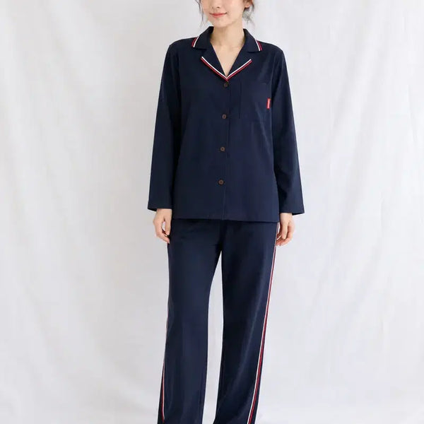 [BUNJANG] Codes Combine Navy Pajama Set (Top & Bottom) Size 95 / (새상품) 코데즈컴바인 이너웨어 네이비 잠옷 상하의 세트 95 판매합니다.
