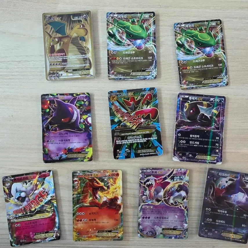 [BUNJANG] Pokemon Card Assortment [EX XY, CP] / 포켓몬카드 고대 인기카드[EX XY, CP]