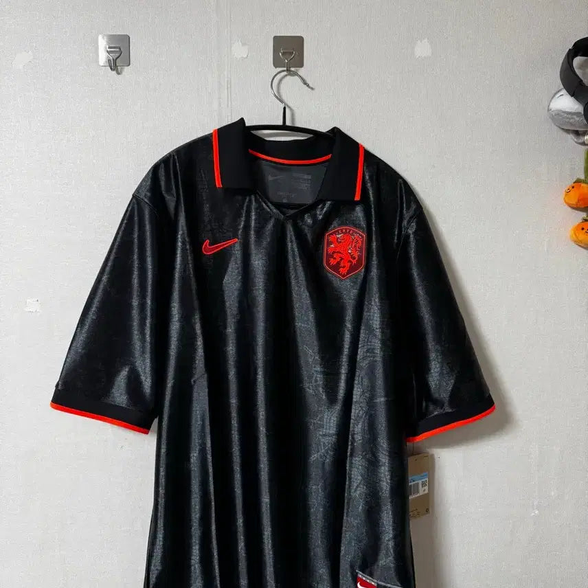 [BUNJANG] Nike Netherlands Football Jersey Black M / 나이키 네덜란드 축구 유니폼 블랙 M(새상품)