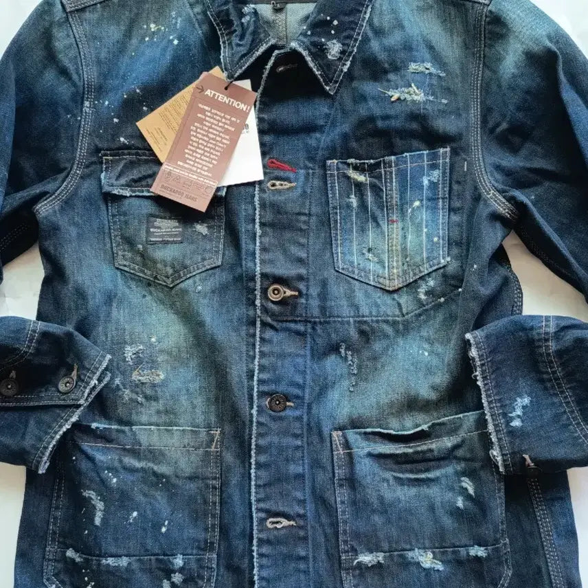 [BUNJANG] Buckaroo Washed Denim Jacket / 버커루 워싱 데님 자켓