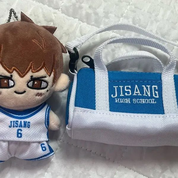 [BUNJANG] Kihyun (Monsta X) Plush Keychain & Kihyun Earphone Pouch Bundle Set / (일괄) 기상호 작뿡 인형 키링 & 지상고 이어폰 파우치