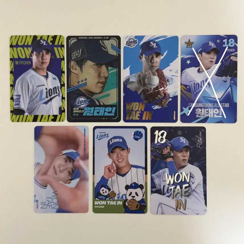 [BUNJANG] Samsung Lions Won Tae-in Photocard Set / 삼성라이온즈 원태인 포토카드