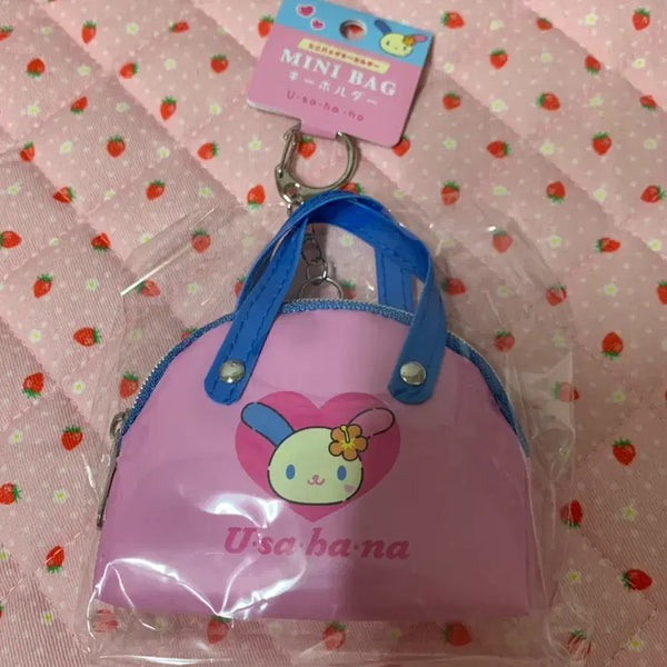 [BUNJANG] Usa Hana Mini Pouch Keyring / 우사하나 미니파우치 키링