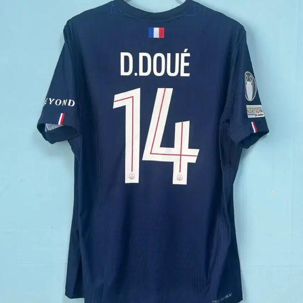 [BUNJANG] Paris Saint-Germain (PSG) 2025/26 Authentic 'Desire Due' Champions League Final Kit XL / [25/26] PSG 어센틱 데지레 두에 챔피언스리그 결승킷 판매합니다
