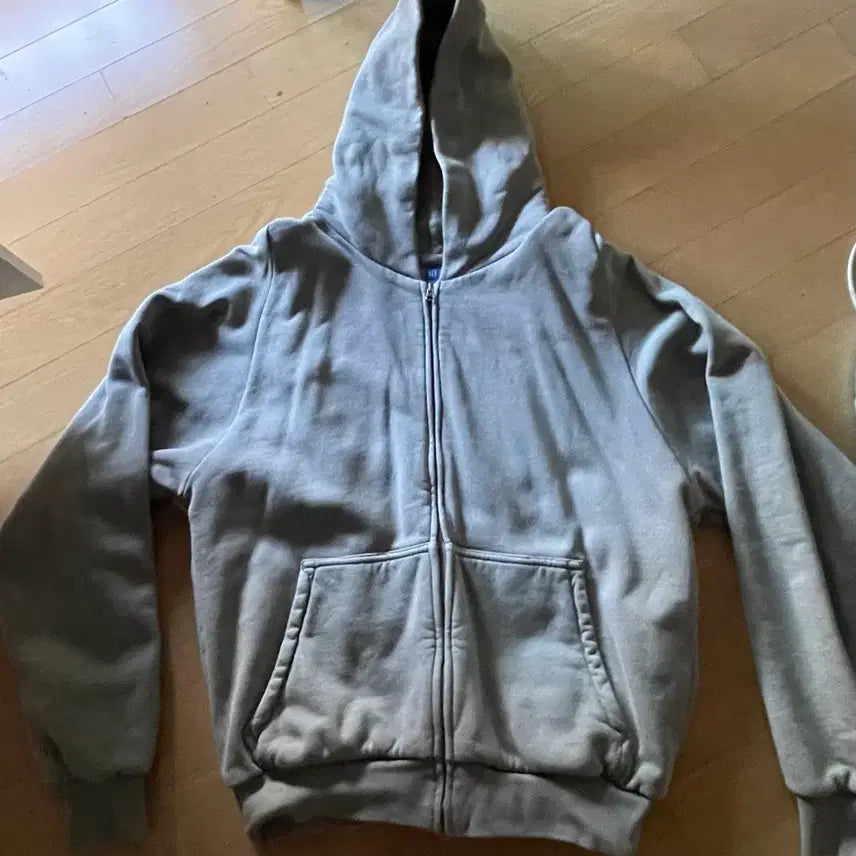 [BUNJANG] EGGY ZIP-UP HOODIE (Taupe) / 이가격에 빠르게 급처)))이지갭 후드집업(토프)