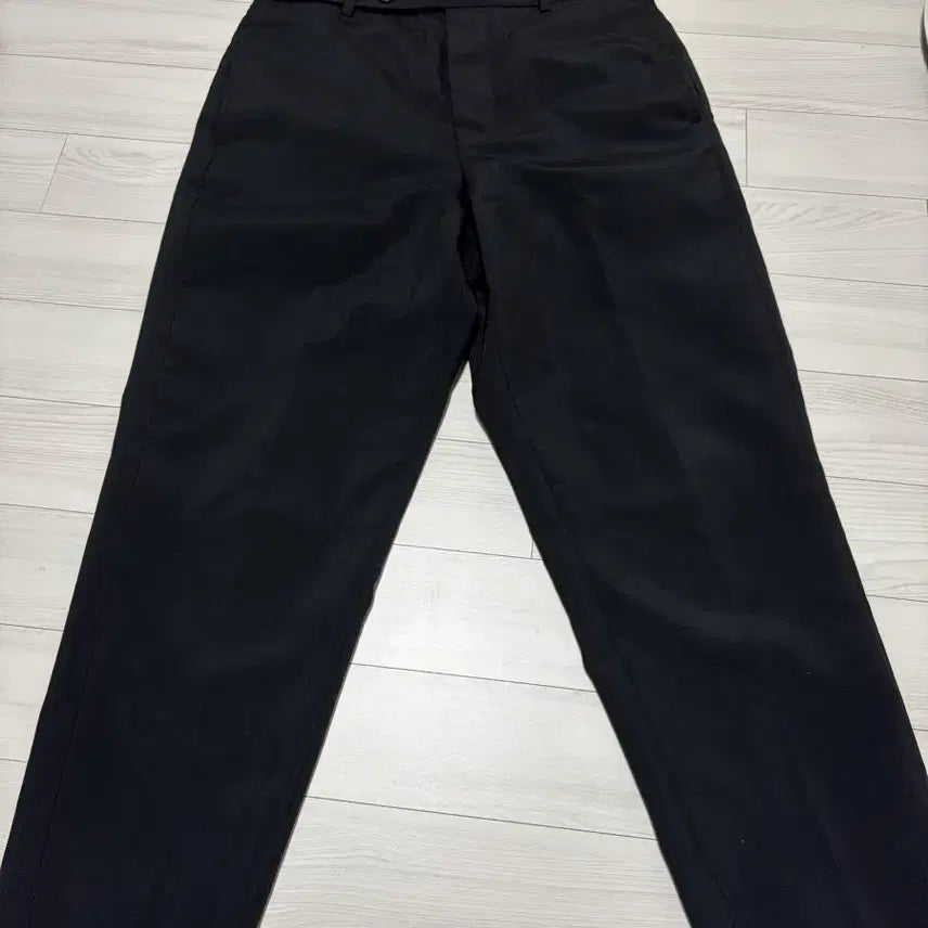 [BUNJANG] Years Ago No Tuck Tailored Slacks - Black, Size M / 이얼즈어고 노턱 테일러드 슬랙스 블랙 M사이즈