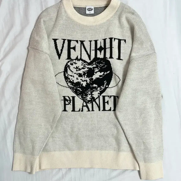 [BUNJANG] Benetton Jacquard Knit / 벤힛 자카드 니트