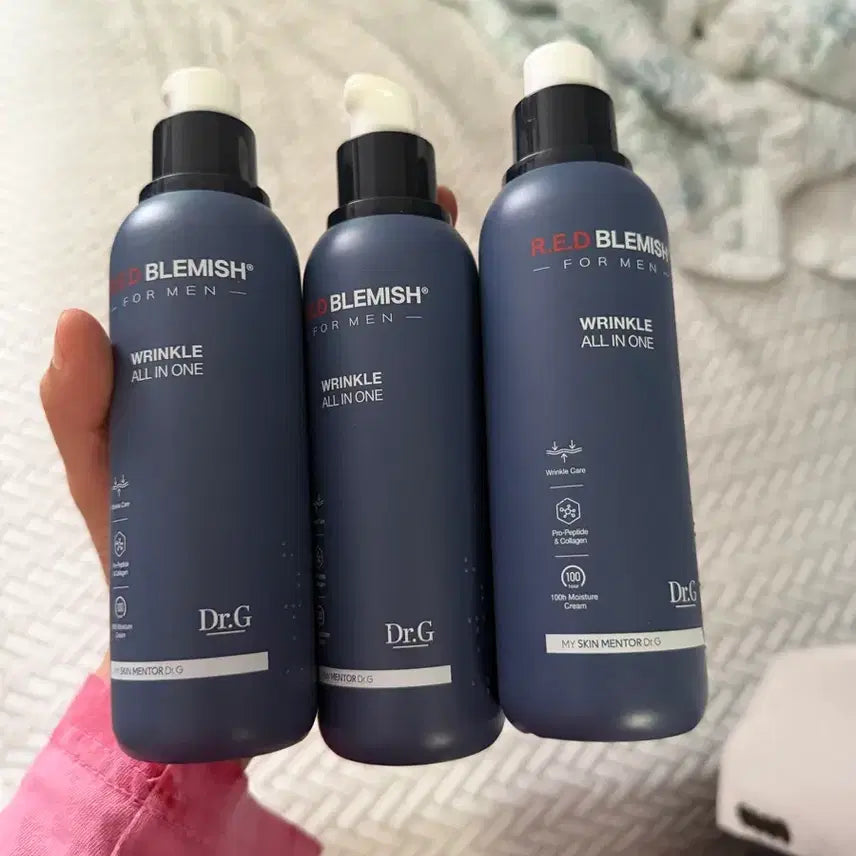 [BUNJANG] Dr.G Red Blemish For Men Firming All-in-One 3-pack / 닥터지 레드 블레미쉬 포맨 탄력 올인원 3개