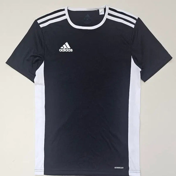 [BUNJANG] Adidas Aeroready Functional T-shirt Black White / 아디다스 에어로레디 기능성 반팔티 블랙 화이트