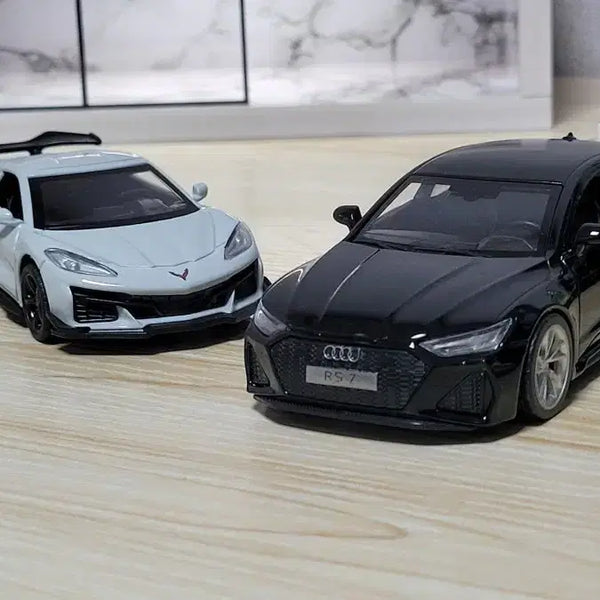 [BUNJANG] MSZ C8 Corvette & Audi RS7 Diecast Model Set / MSZ 콜벳, 아우디 다이캐스트 일괄
