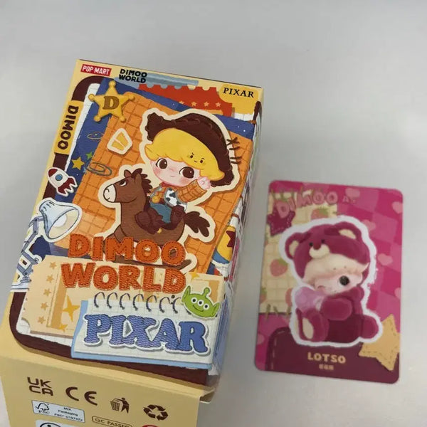[BUNJANG] Pop Mart Dimoo Pixar Lotso Figure (Sealed) / (미개봉) 팝마트 디무 픽사 랏소 피규어