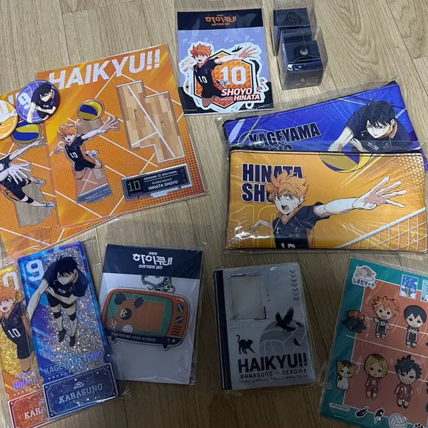 [BUNJANG] Haikyuu!! Karasuno High Hinata Kageyama Bundle Set / 택포) 하이큐 카라스노 히나타 카게야마 일괄 양도