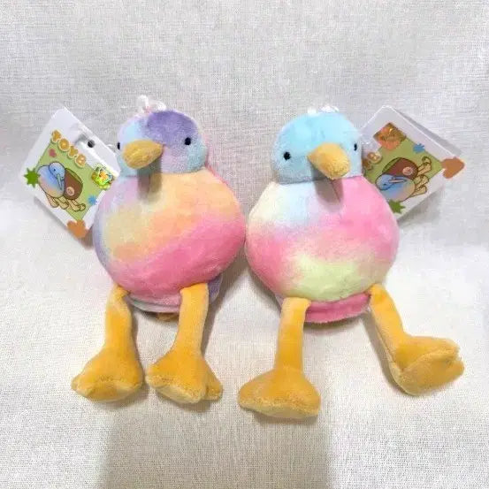 [BUNJANG] Pastel Kiwi Bird 2-Way Keyring / (새상품) 파스텔 키위새 2way 키링