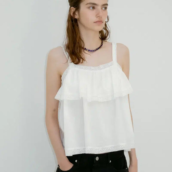 [BUNJANG] Ribbonbit Nez Blouse (Ivory) / [새상품] 리본빛 네즈 블라우스(아이보리)