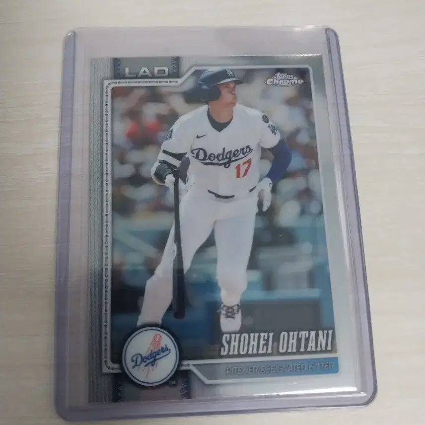 [BUNJANG] Topps Chrome Shohei Ohtani Baseball Card / 탑스 크롬 쇼헤이 오타니 카드