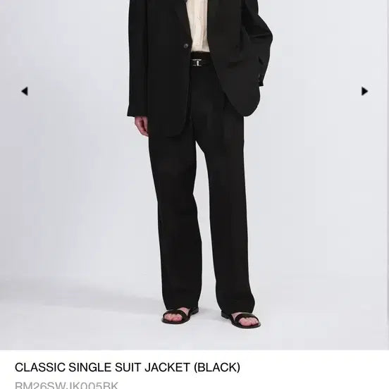 [BUNJANG] Recto 26SS Classic Single Jacket (Size S) / 급쳐 !렉토 26SS 클래식싱글 자켓 S사이즈 새상품