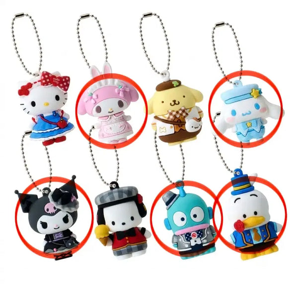 [BUNJANG] Sanrio Character Big Award 4th Collection Secret Mascot Keyring / [일본정품]산리오 캐릭터대상 4탄 컬렉션 시크릿 마스코트 키링_시나모롤/쿠로미/한교동/페클
