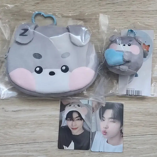 [BUNJANG] ZB1 Park Gunwook Zerini Pouch, Magnet Doll, Necklace Photocard Bundle Set / [급처] 제로베이스원 박건욱 제로니 파우치, 마그넷 인형, 목걸이  포토카드 일괄