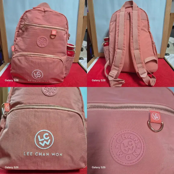 [BUNJANG] Lee Chan Won Pink Backpack / 이찬원 핑크 백팩 ( 미사용 새상품)이예요