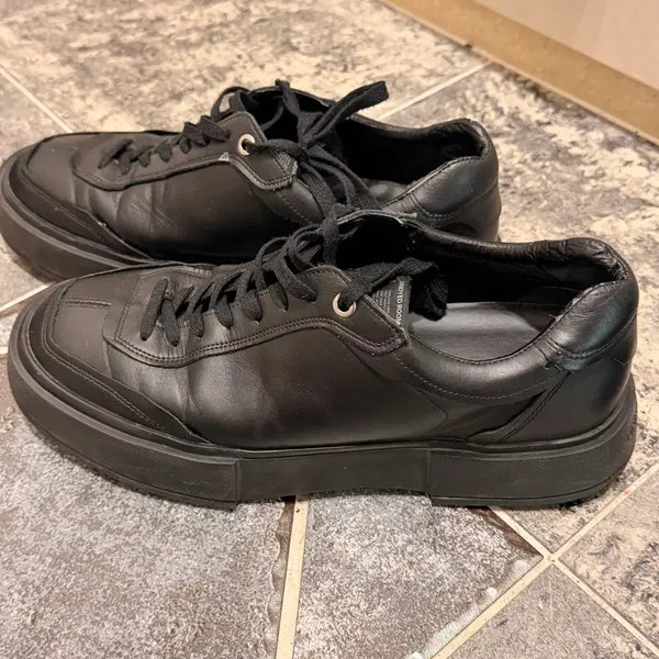 [BUNJANG] Undyedroom Cow Leather Sneakers / 언다이드룸 카우레더 스니커즈