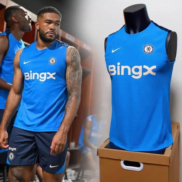[BUNJANG] Nike Chelsea 24-25 Player Issue Dri-FIT ADV Authentic Training Sleeveless Top / [해외직구] NIKE나이키 24-25 첼시 선수지급용 Dri-FIT ADV 어센틱 트레이닝 슬리브리스 민소매