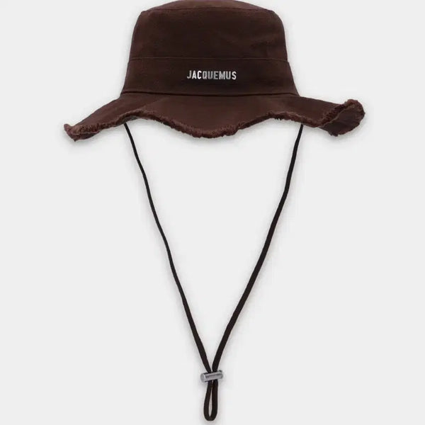 [BUNJANG] Jacquemus Le Bob Artichaut Bucket Hat Brown Size 60 / 자크뮈스 르 밥 아티초크 버킷햇 브라운 벙거지 모자 60사이즈