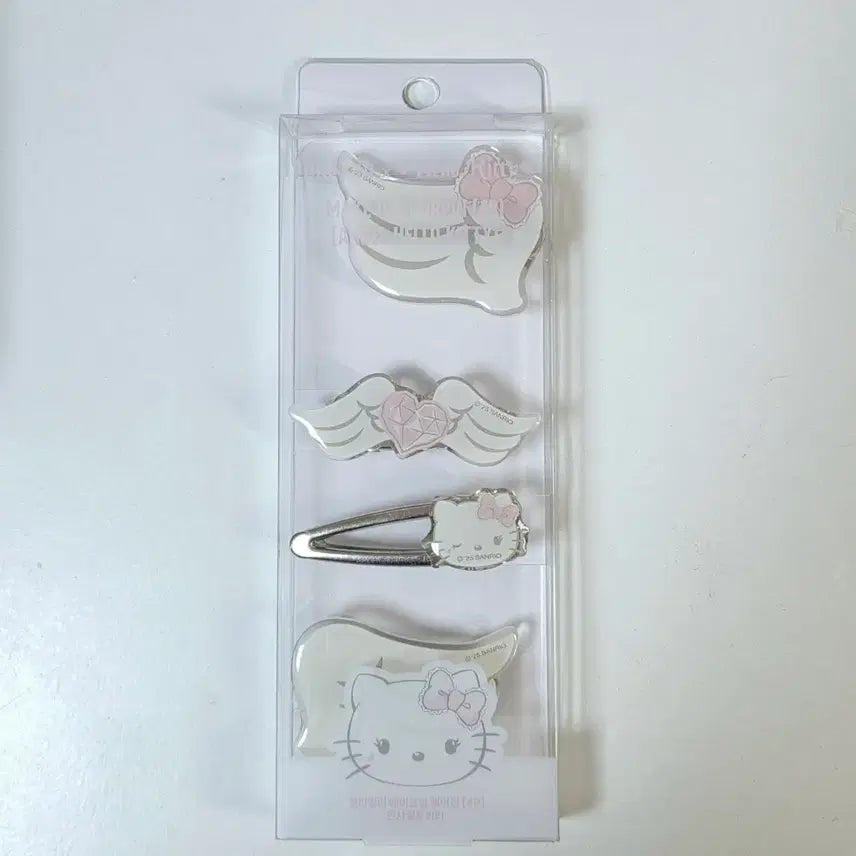 [BUNJANG] Filimili Sanrio Hello Kitty Angel Devil Wings Hairpin / 필리밀리 산리오 헬로키티 천사 악마 날개 헤어핀