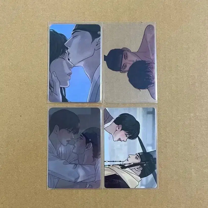 [BUNJANG] Abright Rebom Sparkles Korean Chinese Lucky Draw Photocard Set / 아밝 레봄 스파클즈 한국 중국 특전 야화첩 포토카드 4종