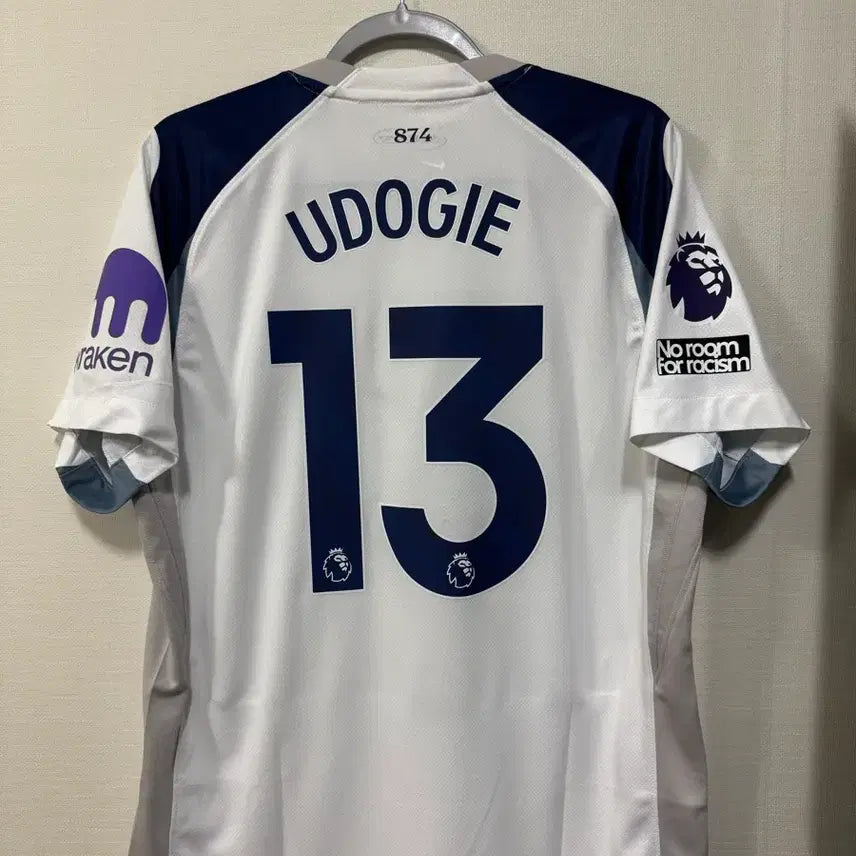 [BUNJANG] Tottenham Hotspur 25-26 Home Kit Destiny Udogie League Version (L) / 토트넘 25-26 홈 우도기 유니폼 L