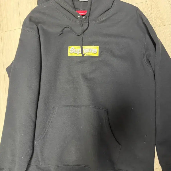 [BUNJANG] Supreme Box Logo Hoodie Black / 슈프림 박스로고 후드티 블랙