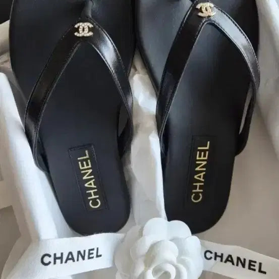 [BUNJANG] Shablack Jjori Black Sandals / 샤블랙쪼리
