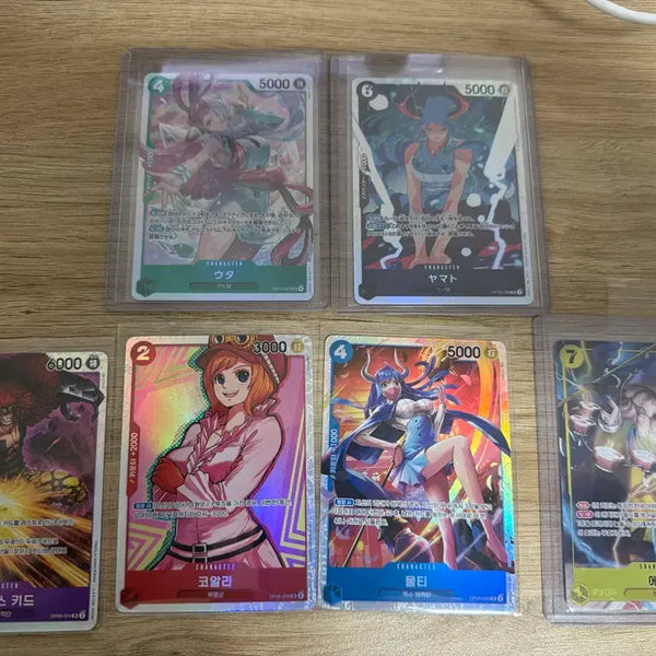 [BUNJANG] One Piece Card Game Japanese & Korean Edition / 원피스 카드 일판 한글판 SR