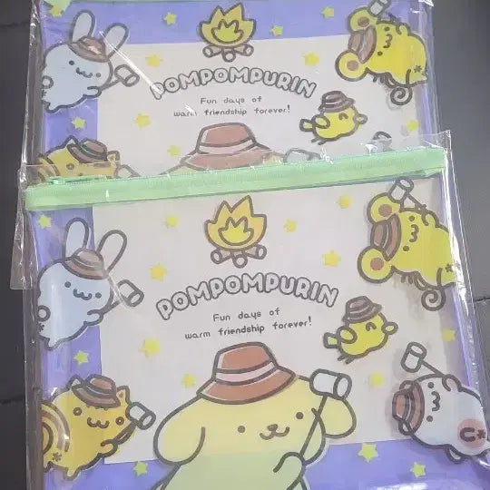 [BUNJANG] Sanrio Pompompurin PVC Pouch (2026 Pop-up Exclusive) / 희귀_레어 2026년 폼폼푸린 팝업 산리오 파우치 pvc