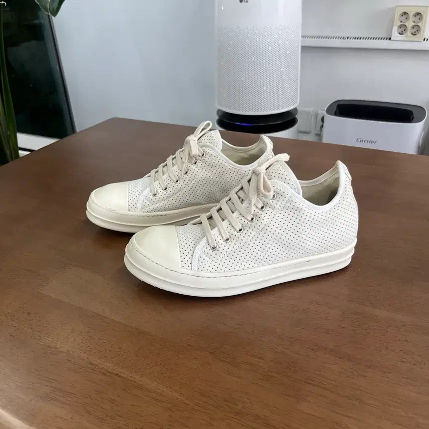 [BUNJANG] Rick Owens DRKSHDW Ramones Low Sneakers / 릭오웬스 다크쉐도우 라몬즈 로우 스니커즈 41.5