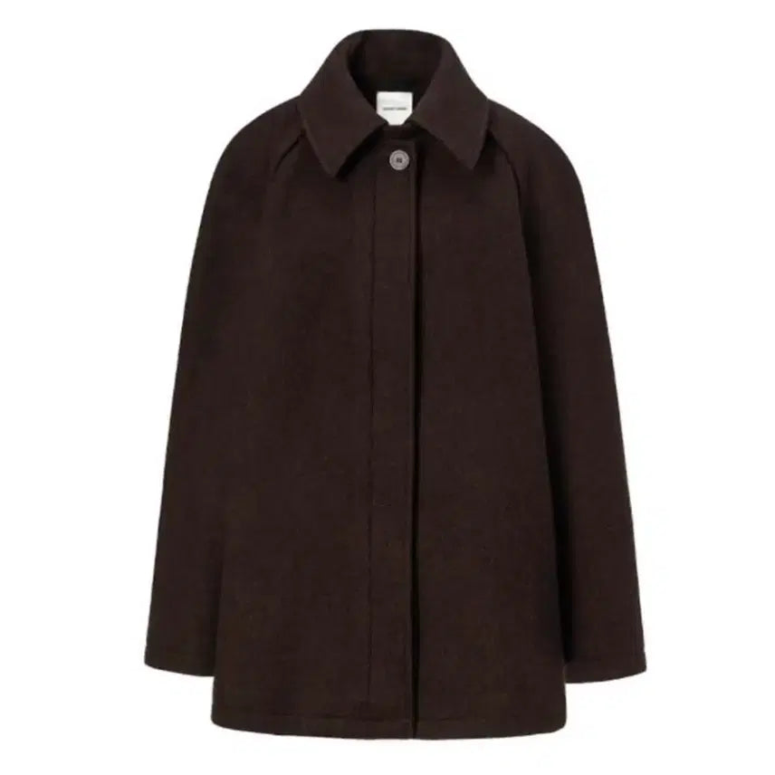[BUNJANG] Le17septembre Raglan Sleeve Half Coat Brown / Le17septembre 하프 코트 브라운