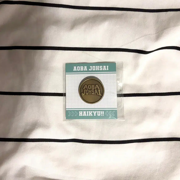 [BUNJANG] Haikyuu!! Rest Time Popup Aoba Johsai Button Badge / 하이큐 쉬는시간 팝업 아오바죠사이 세이죠 단추뱃지