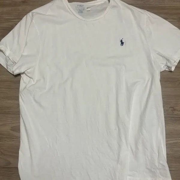 [BUNJANG] Polo Ralph Lauren Basic Logo Short Sleeve T-Shirt White / 폴로 랄프로렌 기본 로고 반팔 티셔츠 화이트